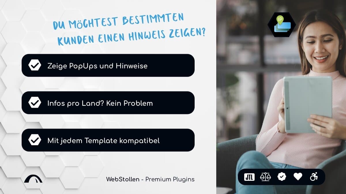 IP-basierter Popup Generator